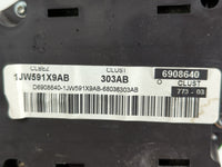 2010 Dodge Caliber Instrument Cluster Speedometer Gauges P/N:1JW591X9AB Fits OEM Used Auto Parts - Oemusedautoparts1.com