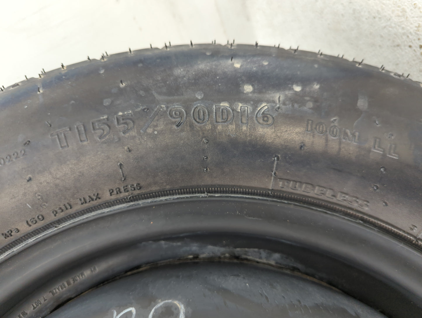 2007-2012 Dodge Caliber Spare Donut Tire Wheel Rim Oem - Oemusedautoparts1.com