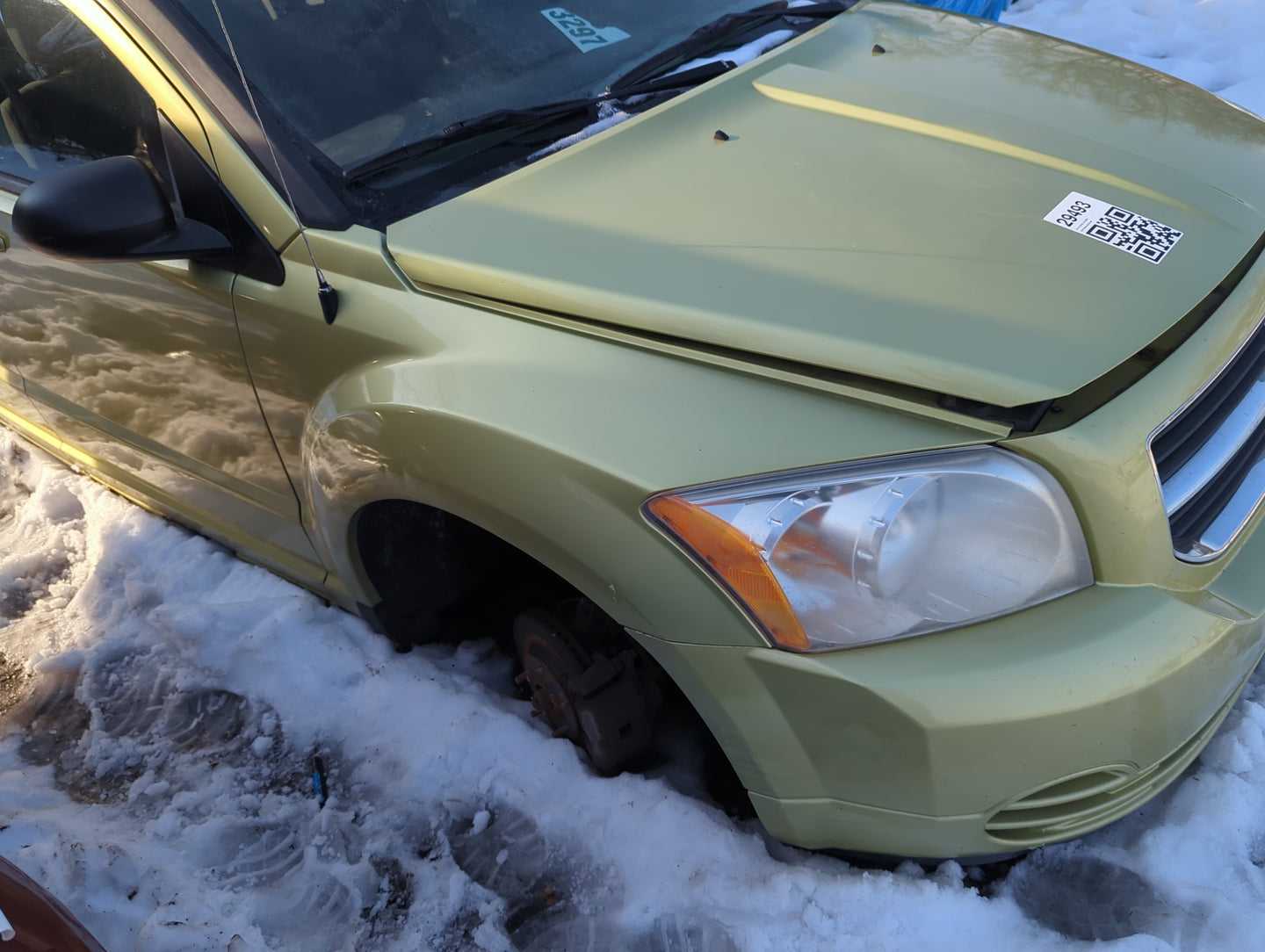 2007-2012 Dodge Caliber Passenger Fender 1272506 - Oemusedautoparts1.com