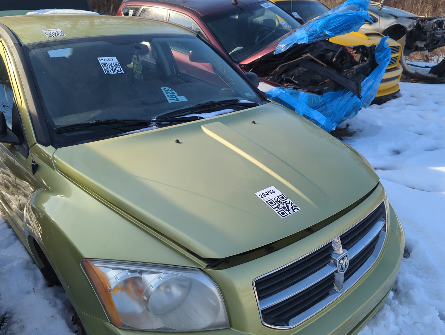 2007-2012 Dodge Caliber Hood Oem 1272579 - Oemusedautoparts1.com