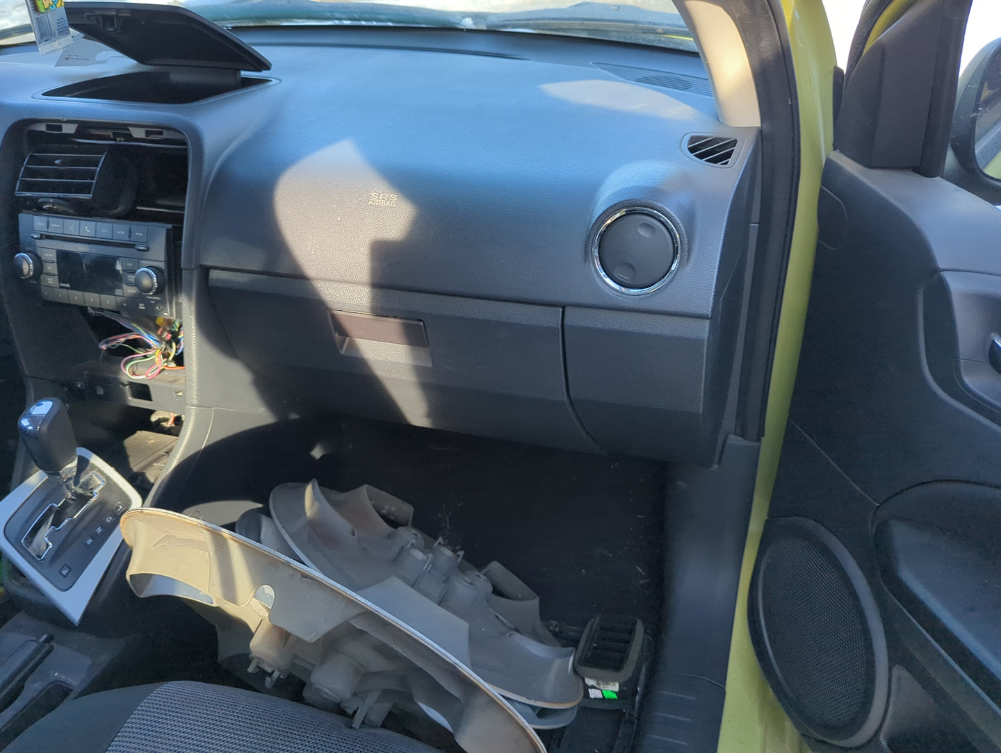 2010 Dodge Caliber Passenger Glove Box Door Storage Compartment - Oemusedautoparts1.com