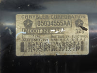 2007-2012 Dodge Caliber Car Starter Motor Solenoid OEM P/N:05034555AA Fits OEM Used Auto Parts - Oemusedautoparts1.com