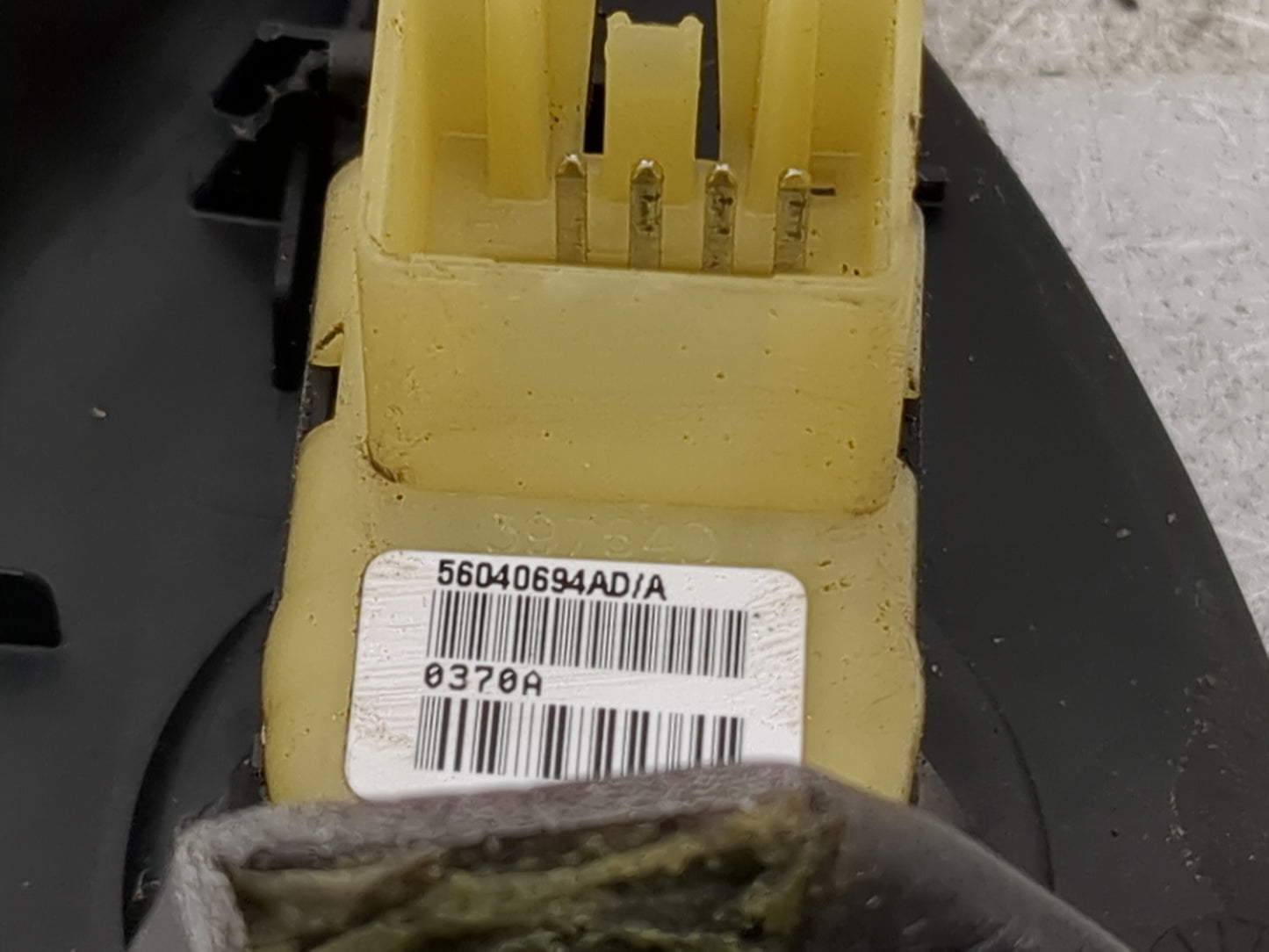 2007-2010 Dodge Caliber Master Power Window Switch Replacement Driver Side Left P/N:56040694AD Fits Fits 2007 2008 2009 2010