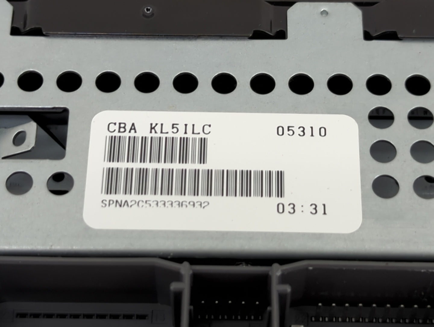 2010 Dodge Caliber Radio AM FM Cd Player Receiver Replacement P/N:CBA KL5ILC SPNA2C533336932, A2C53385003 Fits OEM Used Auto