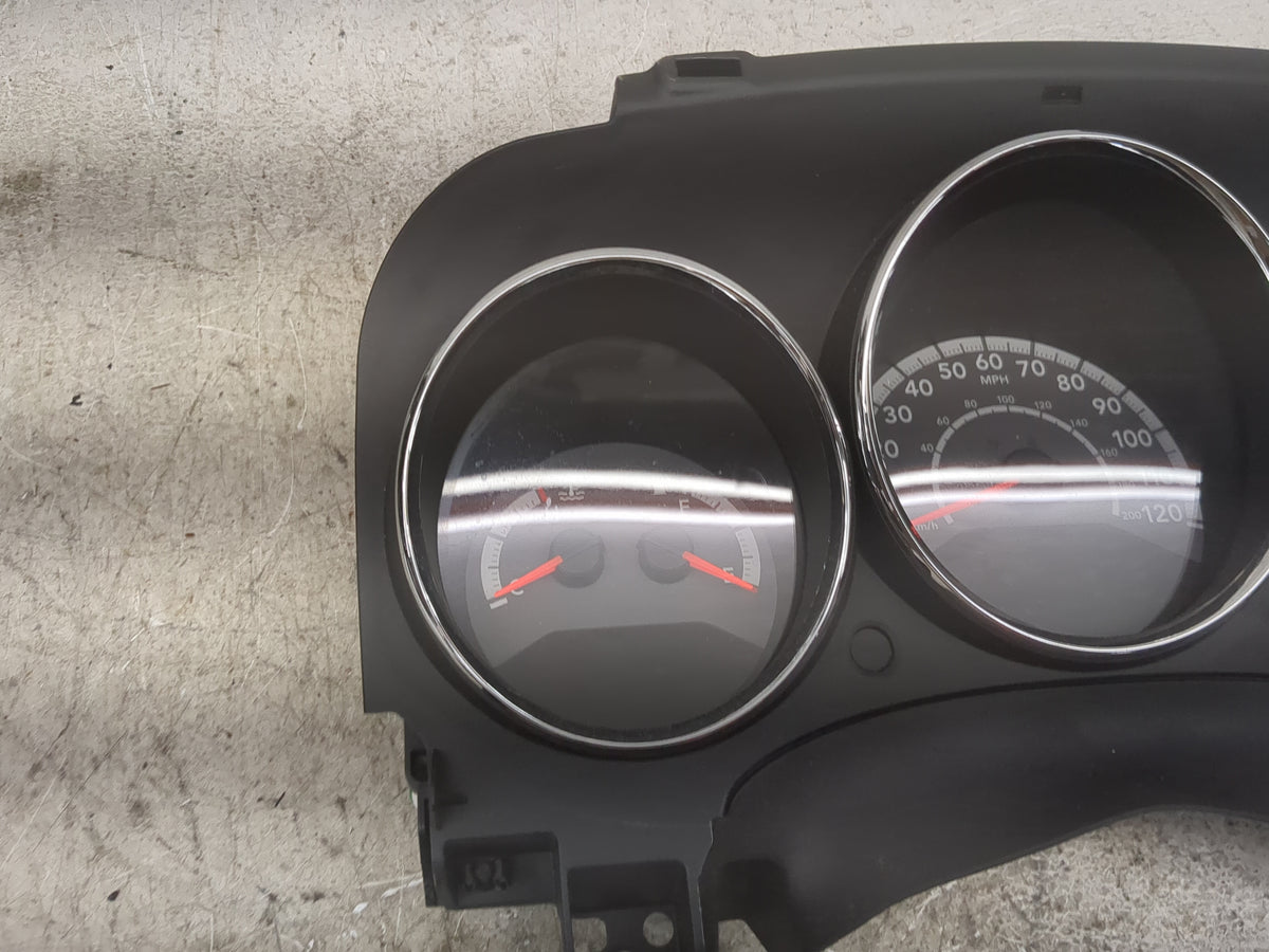 2010 Dodge Caliber Instrument Cluster Speedometer Gauges P/N:1JW591X9AB P05107303AB Miles: Fits OEM Used Auto Parts - Oemuse