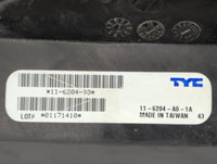 2008-2012 Dodge Caliber Tail Light Assembly Driver Left OEM P/N:CS251-B010L 05160361AA Fits Fits 2008 2009 2010 2011 2012 OE