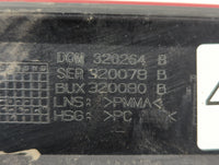 2008-2012 Dodge Caliber Tail Light Assembly Passenger Right OEM P/N:05303752AH 05303880AH Fits Fits 2008 2009 2010 2011 2012