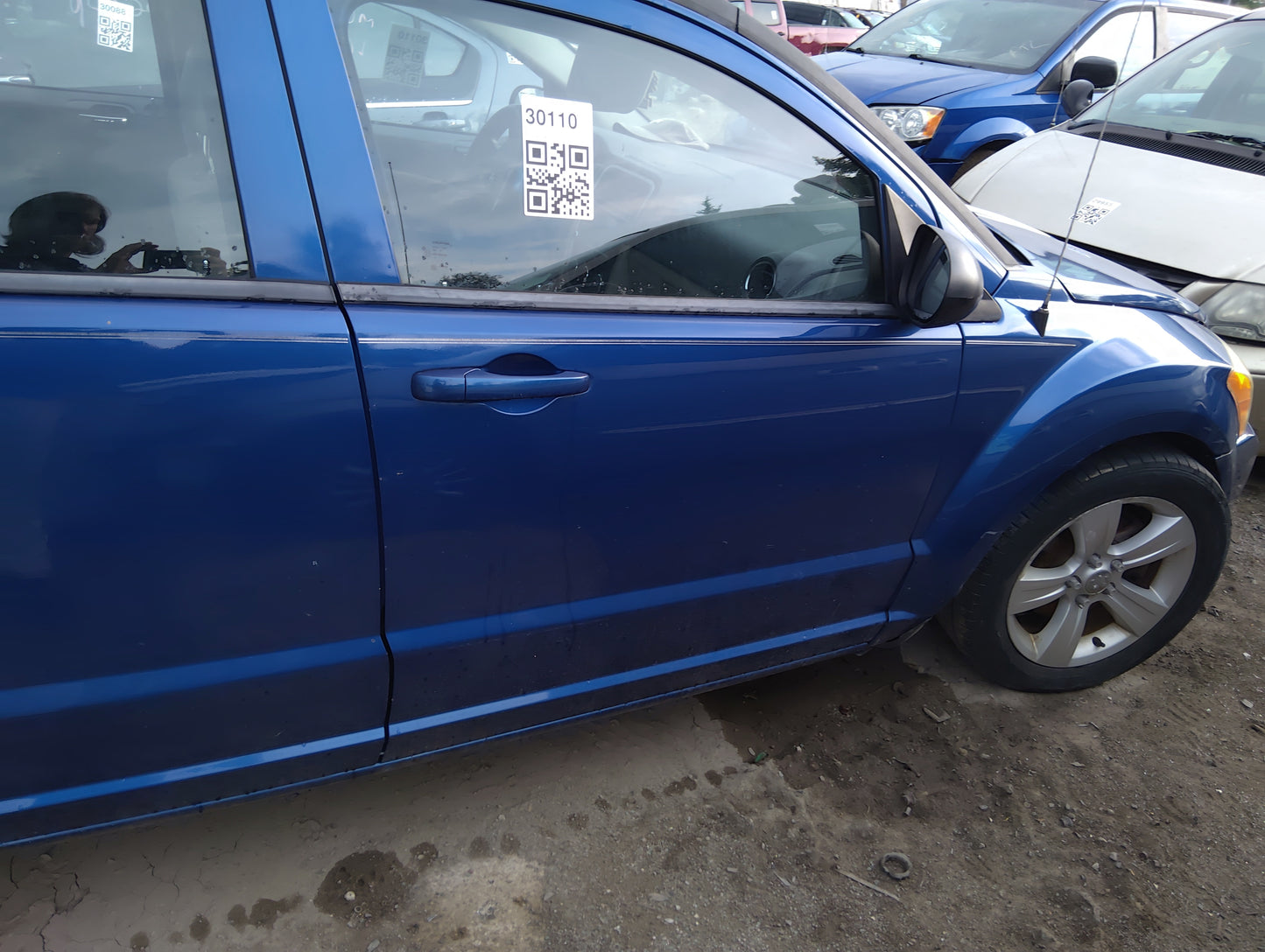 2007-2010 Dodge Caliber Passenger Front Door Oem 5041942 - Oemusedautoparts1.com