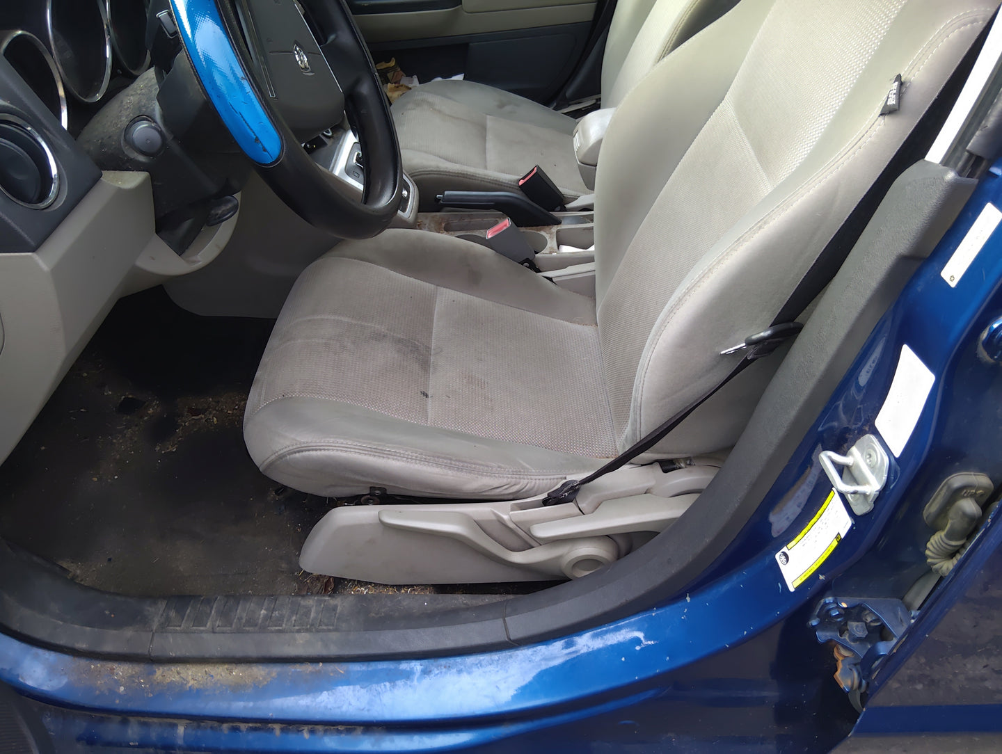 2009-2012 Dodge Caliber Driver Front Seat Oem 5041948 - Oemusedautoparts1.com