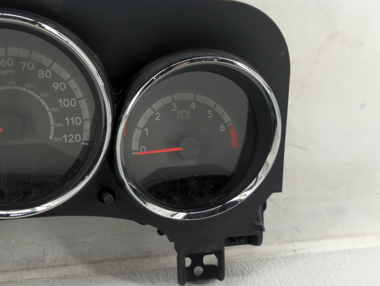 2010 Dodge Caliber Instrument Cluster Speedometer Gauges P/N:P68036303AB 303AB 0400 Fits OEM Used Auto Parts - Oemusedautopa