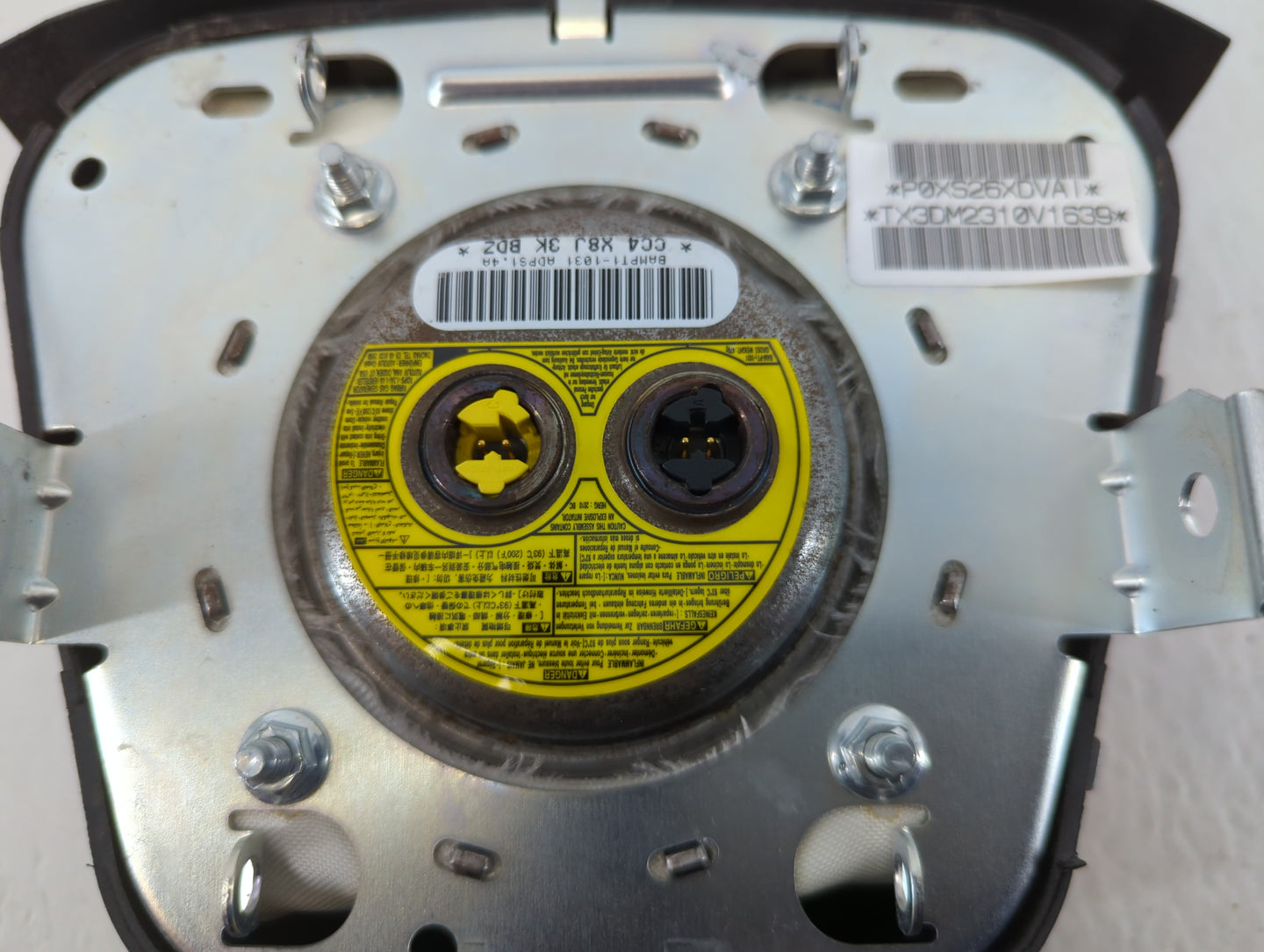 2010-2012 Dodge Caliber Air Bag Driver Left Steering Wheel Mounted P/N:TX3DM231OV1639 POXS26XDVAI Fits Fits 2010 2011 2012 O