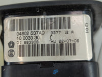 2010 Dodge Caravan Master Power Window Switch Replacement Driver Side Left P/N:04602537AD Fits Fits 2008 2009 OEM Used Auto 