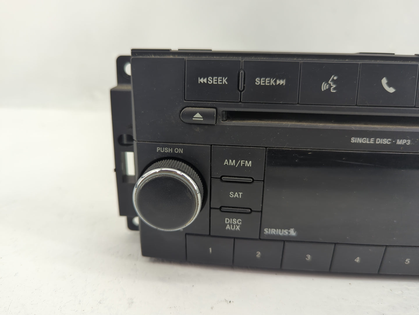 2010 Dodge Caravan Radio AM FM Cd Player Receiver Replacement P/N:05091117AC Fits Fits 2008 2009 OEM Used Auto Parts - Oemus