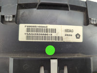 2010 Dodge Caravan Instrument Cluster Speedometer Gauges Miles:100K Fits OEM Used Auto Parts - Oemusedautoparts1.com