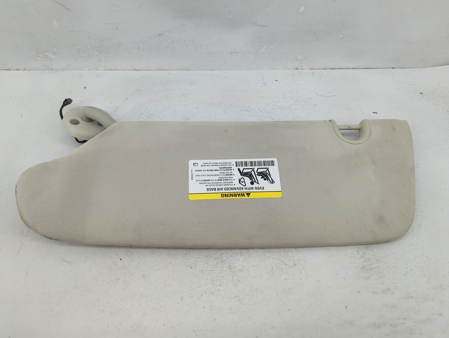 2010 Dodge Caravan Sun Visor Shade Replacement Passenger Right Mirror Fits Fits 2008 2009 OEM Used Auto Parts - Oemusedautop