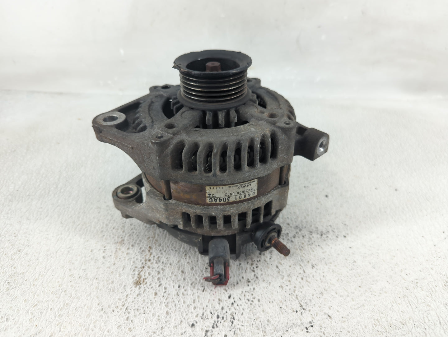 2010 Dodge Caravan Alternator Replacement Generator Charging Assembly Engine OEM P/N:TN421000-0542 Q4801 304AC Fits OEM Used