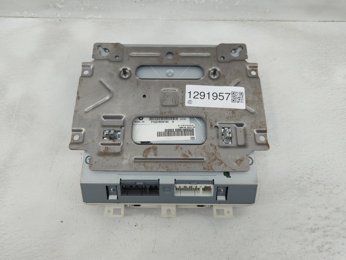Dodge Caravan Information Radio Display Screen 1291957 - Oemusedautoparts1.com
