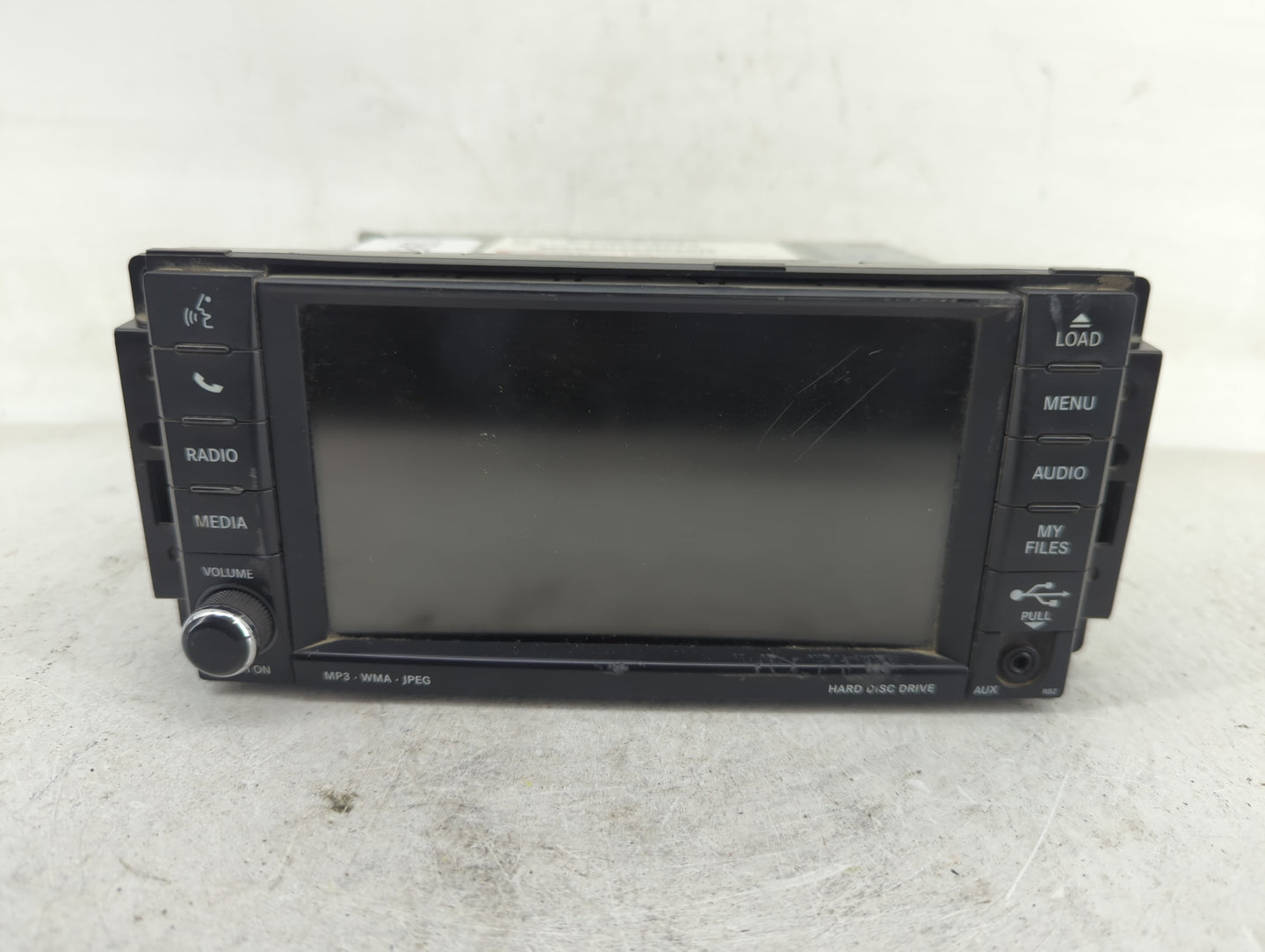 2010 Dodge Caravan Radio AM FM Cd Player Receiver Replacement P/N:05064675AE Fits Fits 2008 2009 2011 OEM Used Auto Parts - 