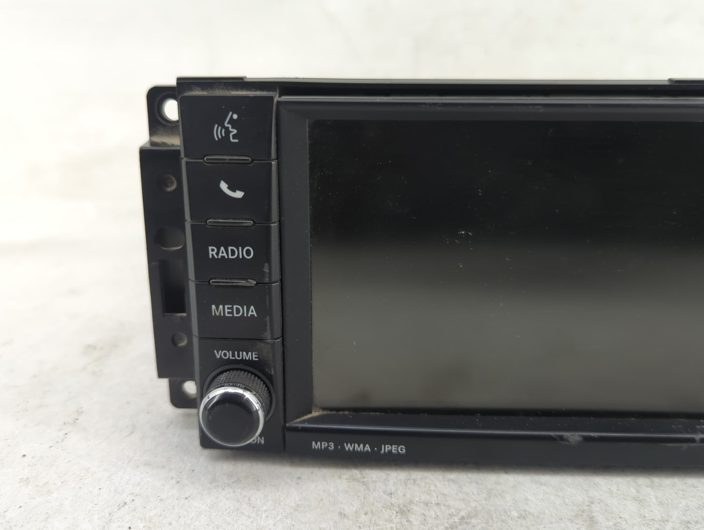 2010 Dodge Caravan Radio AM FM Cd Player Receiver Replacement P/N:05064675AE Fits Fits 2008 2009 2011 OEM Used Auto Parts - 