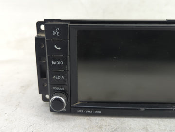 2010 Dodge Caravan Radio AM FM Cd Player Receiver Replacement P/N:05064675AE Fits Fits 2008 2009 2011 OEM Used Auto Parts