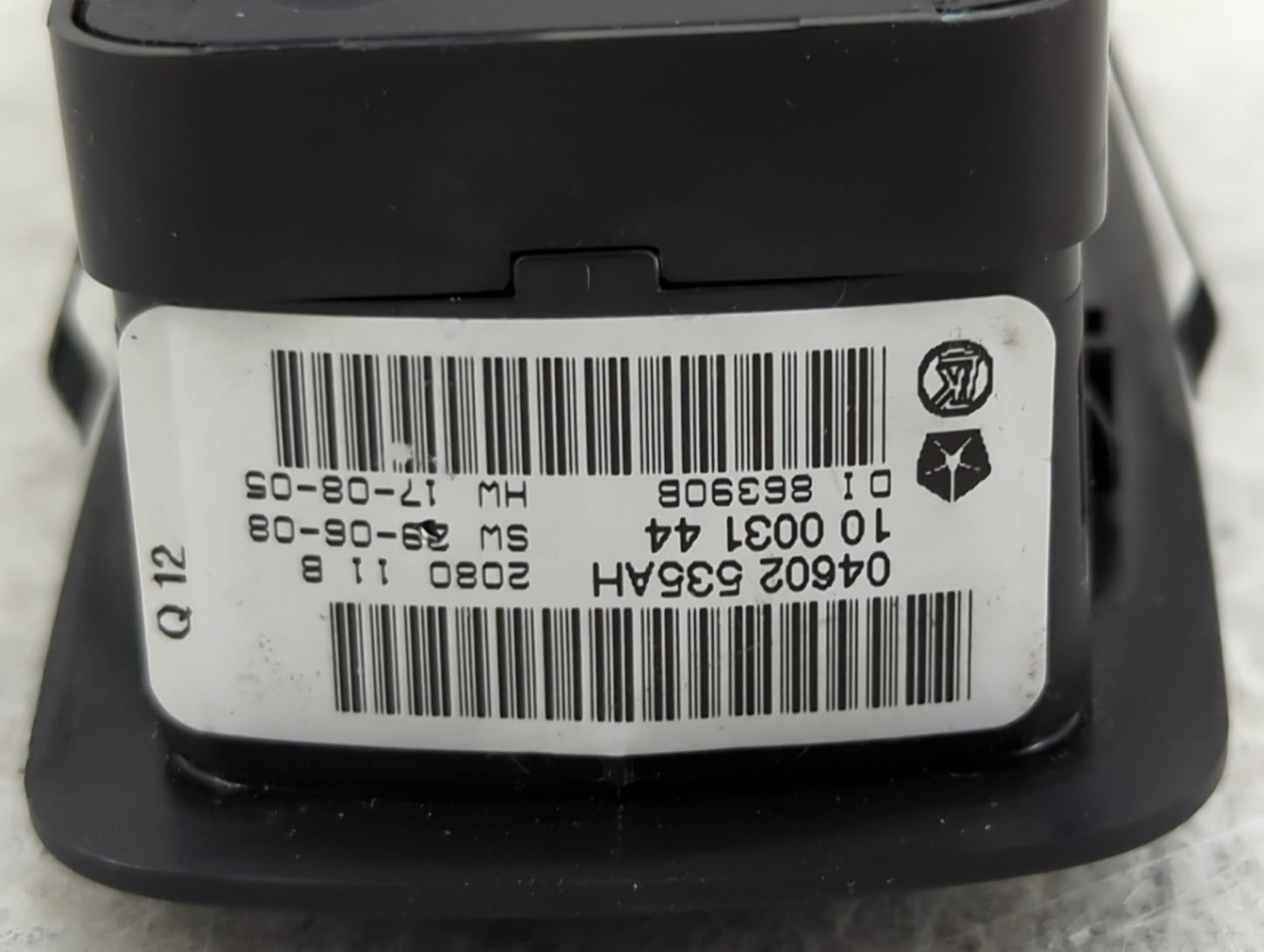 2010 Dodge Caravan Master Power Window Switch Replacement Driver Side Left P/N:04602535AH Fits Fits 2008 2009 2011 OEM Used 