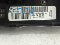 2010 Dodge Caravan Climate Control Module Temperature AC/Heater Replacement P/N:P55111805AI Fits Fits 2008 2009 2011 OEM Use