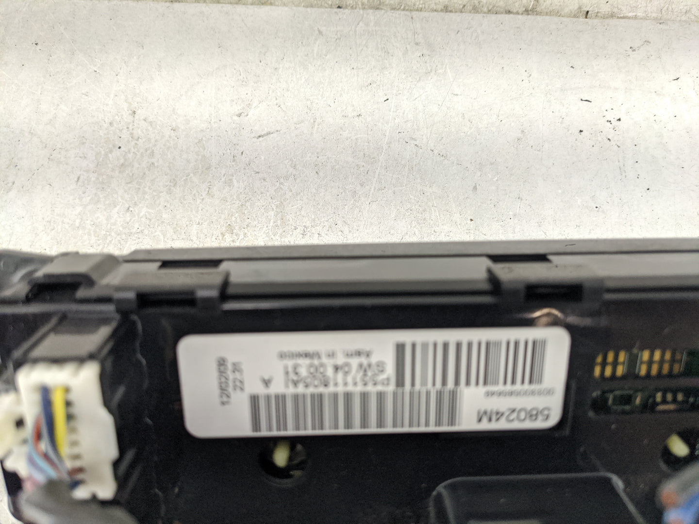 2010 Dodge Caravan Climate Control Module Temperature AC/Heater Replacement P/N:P55111805AI Fits Fits 2008 2009 OEM Used Aut
