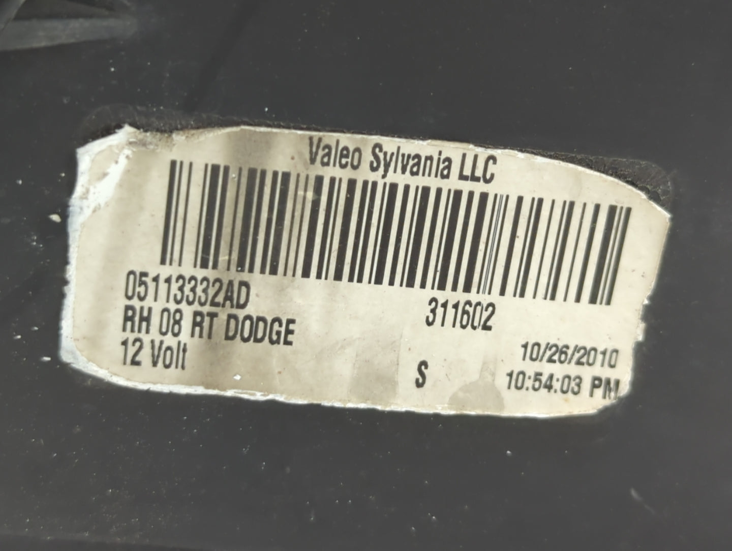 Dodge Caravan Passenger Right Oem Head Light Headlight Lamp - Oemusedautoparts1.com