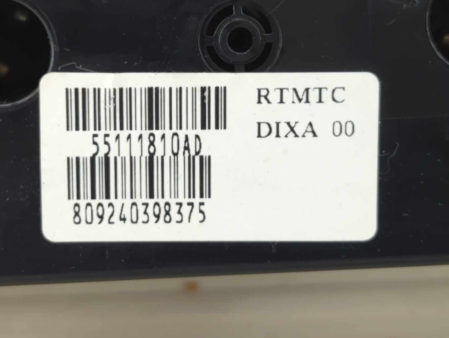 2010 Dodge Caravan Climate Control Module Temperature AC/Heater Replacement P/N:55111810AD Fits Fits 2008 2009 2011 OEM Used