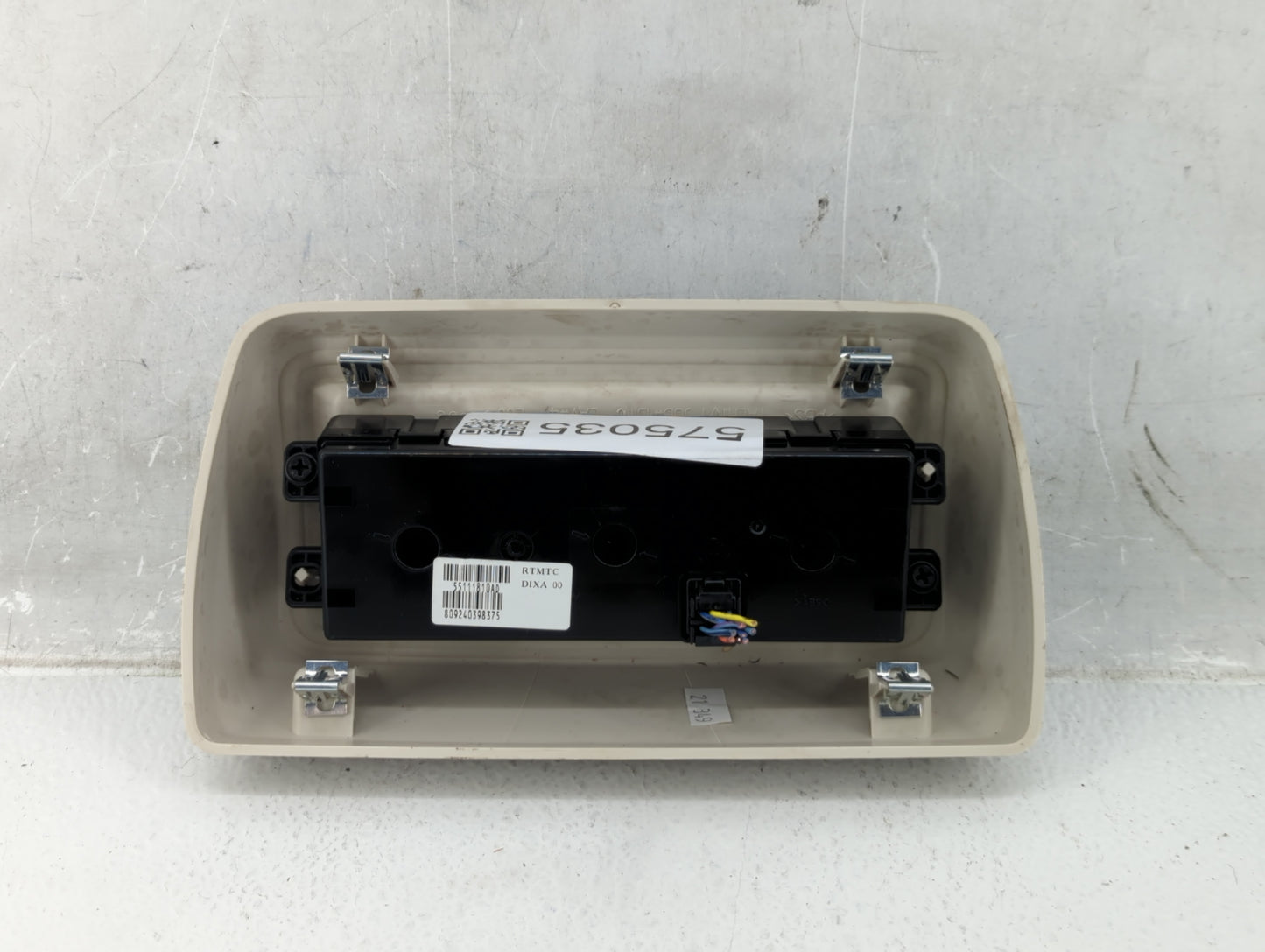 2010 Dodge Caravan Climate Control Module Temperature AC/Heater Replacement P/N:55111810AD Fits Fits 2008 2009 2011 OEM Used