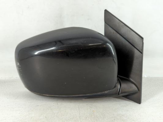 Dodge Caravan Passenger Right Side View Manual Door Mirror Black - Oemusedautoparts1.com