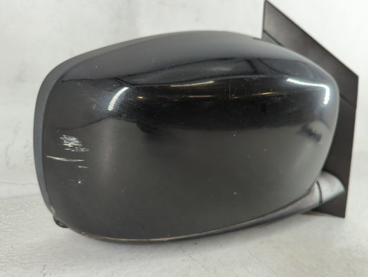 Dodge Caravan Passenger Right Side View Manual Door Mirror Black