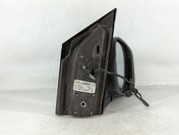 Dodge Caravan Passenger Right Side View Manual Door Mirror Black - Oemusedautoparts1.com