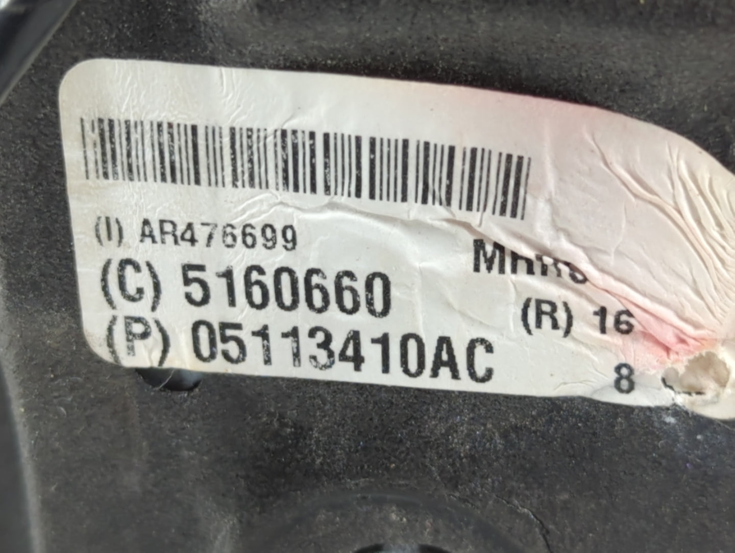 2010 Dodge Caravan Passenger Side View Mirror - Right Door Mirror OEM Used - Oemusedautoparts1.com