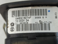 2010 Dodge Caravan Master Power Window Switch Replacement Driver Side Left P/N:04602 627AF Fits OEM Used Auto Parts - Oemuse
