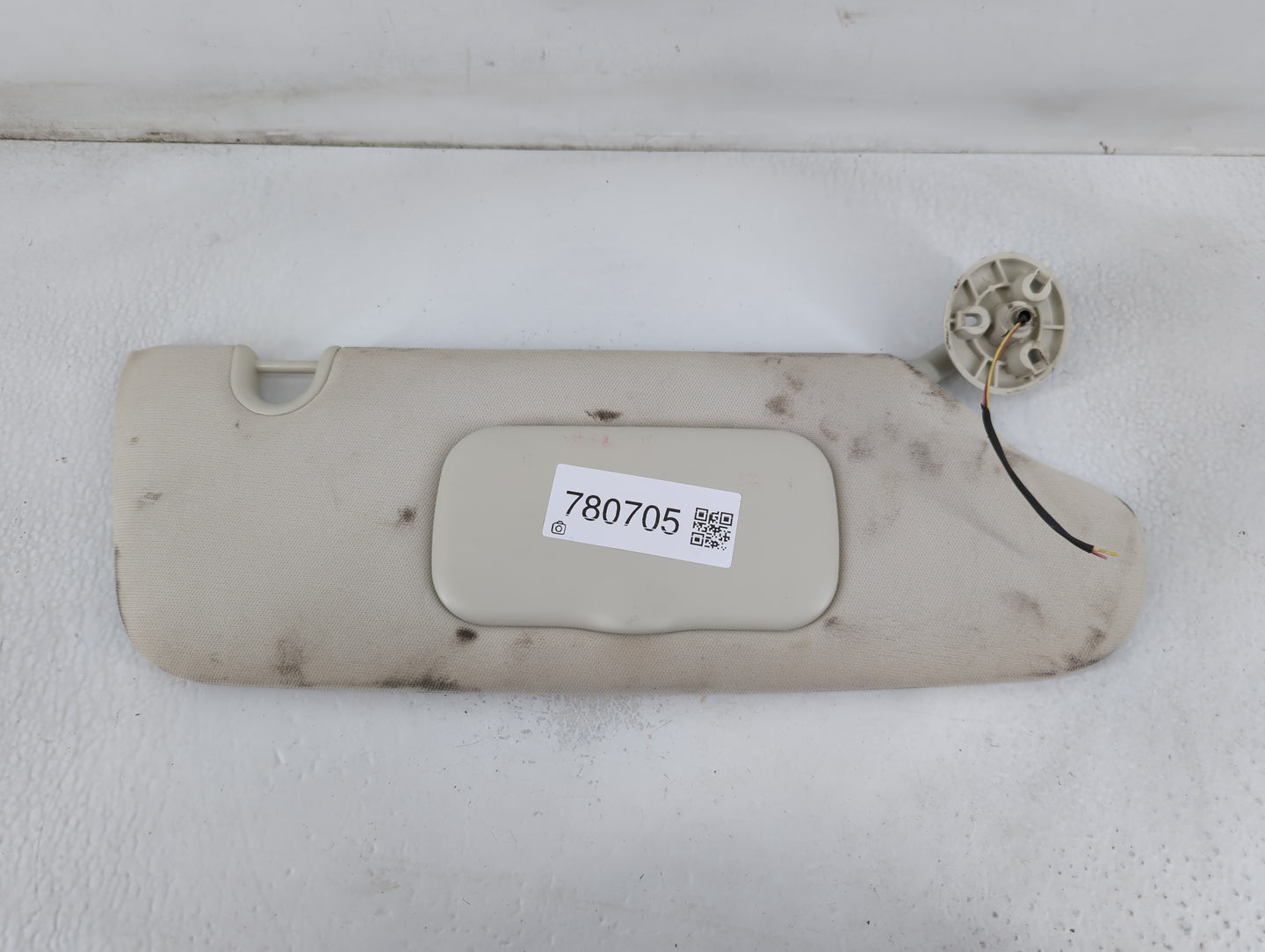 2010 Dodge Caravan Sun Visor Shade Replacement Passenger Right Mirror Fits Fits 2008 2009 OEM Used Auto Parts - Oemusedautop