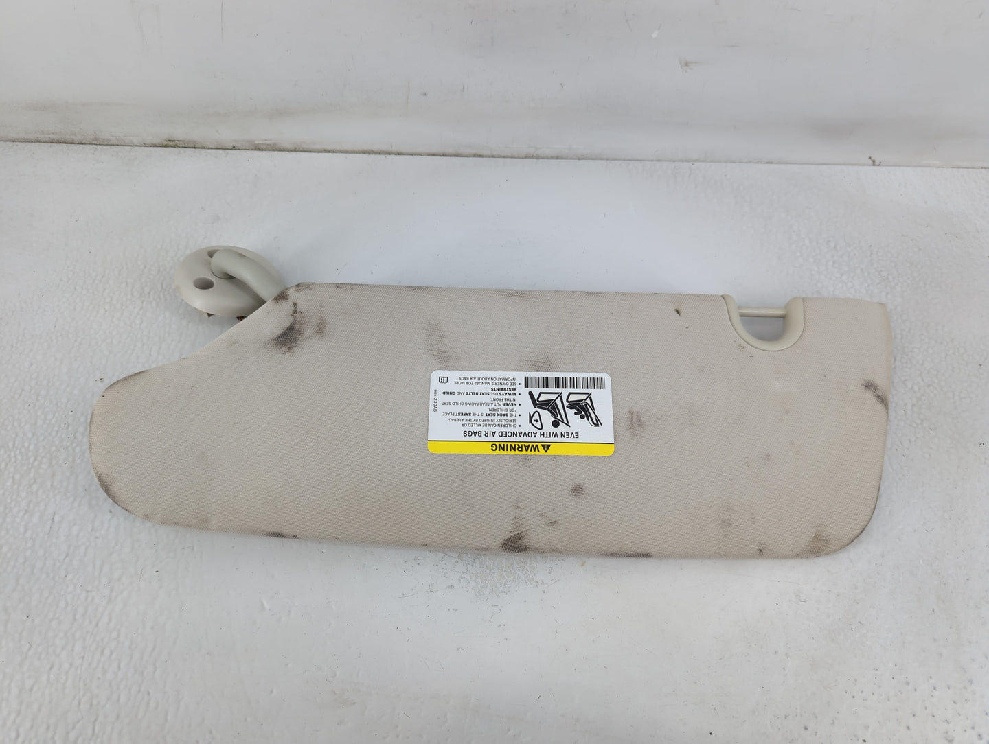 2010 Dodge Caravan Sun Visor Shade Replacement Passenger Right Mirror Fits Fits 2008 2009 OEM Used Auto Parts - Oemusedautop
