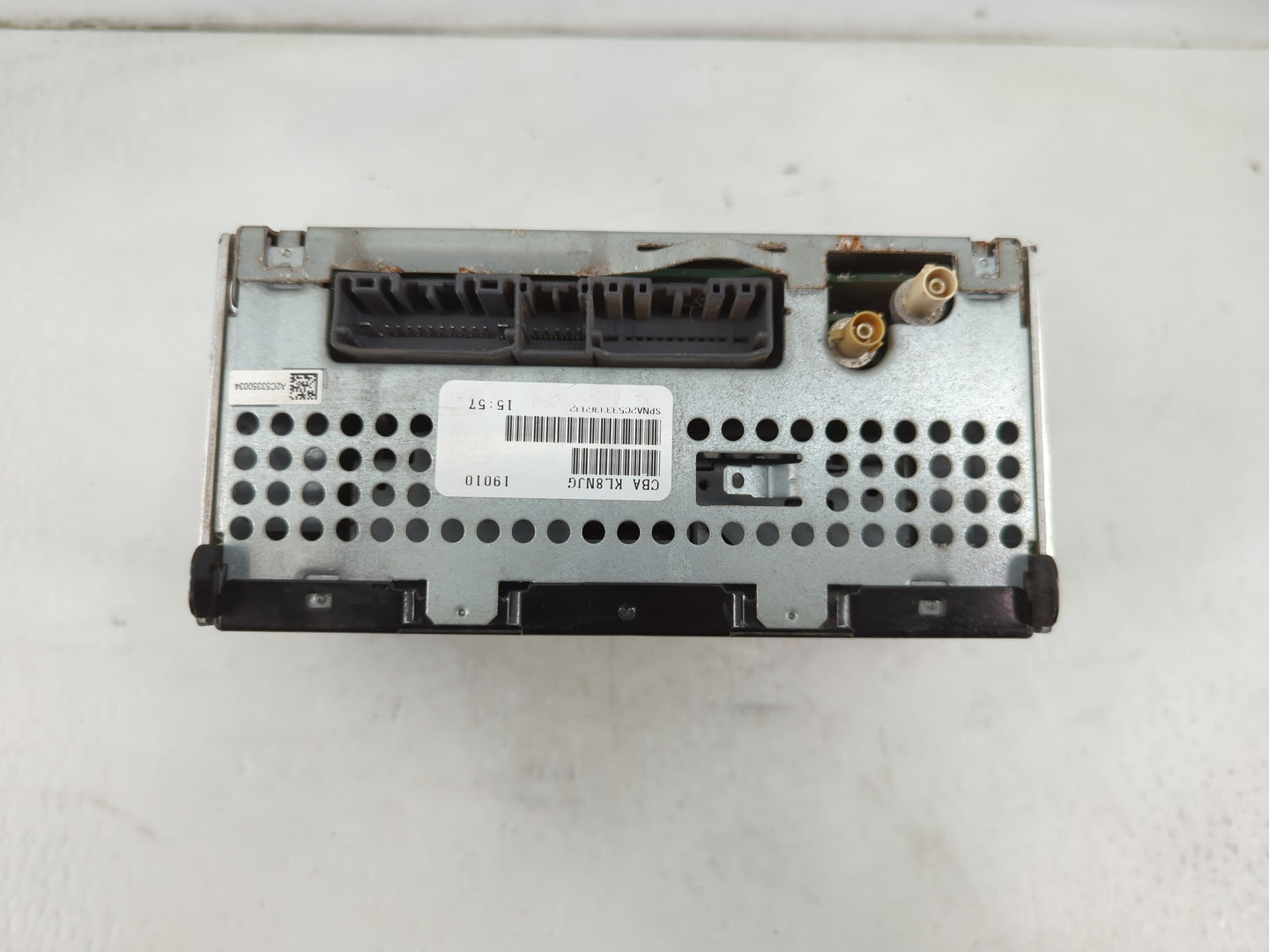 2010 Dodge Challenger Radio AM FM Cd Player Receiver Replacement P/N:P05091115AC Fits OEM Used Auto Parts - Oemusedautoparts