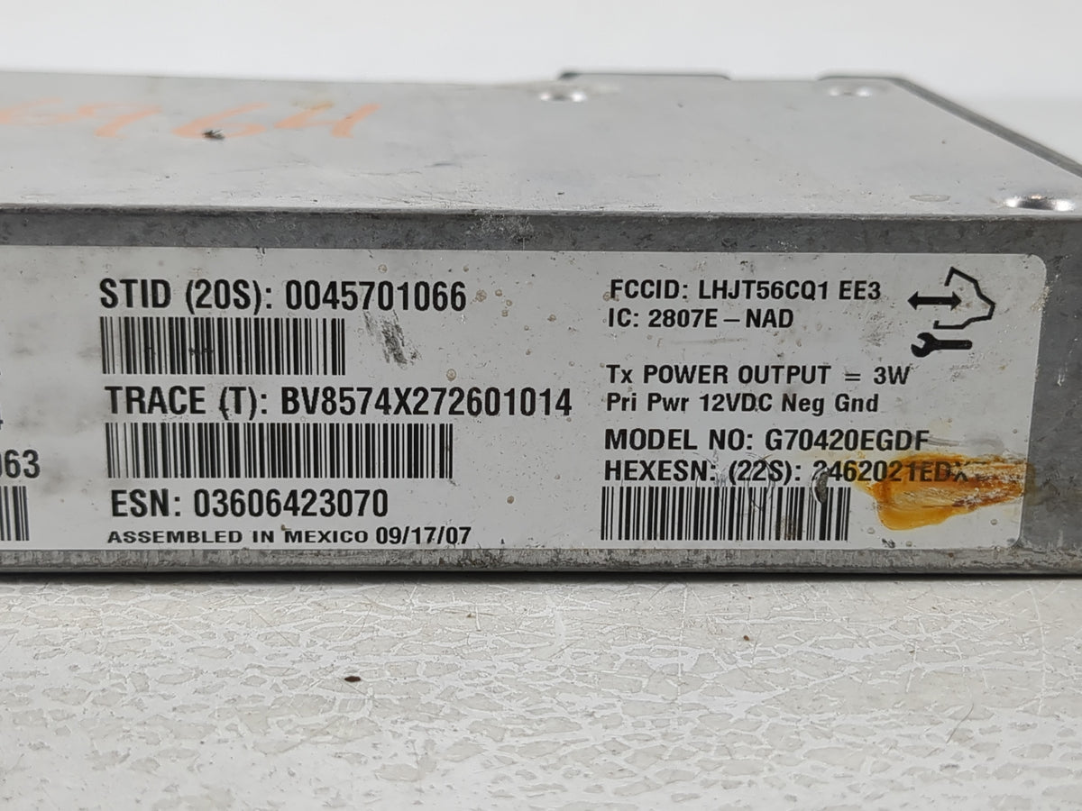 2010 Dodge Challenger PCM Engine Control Computer ECU ECM PCU OEM P/N:25828574 Fits Fits 2008 2009 OEM Used Auto Parts - Oem