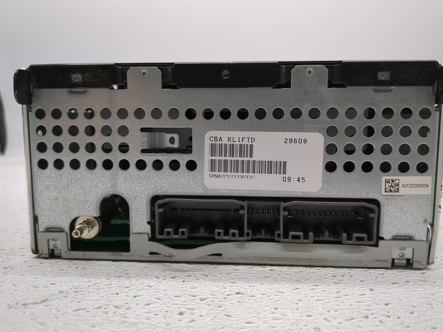 2010 Dodge Challenger Radio AM FM Cd Player Receiver Replacement P/N:05091115AC Fits OEM Used Auto Parts - Oemusedautoparts1
