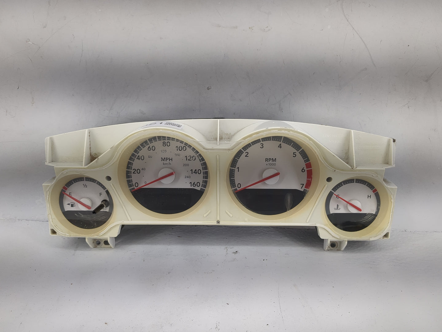 2010 Dodge Challenger Instrument Cluster Speedometer Gauges P/N:P68060567AC TK6QI151093852 Miles: Fits OEM Used Auto Parts -