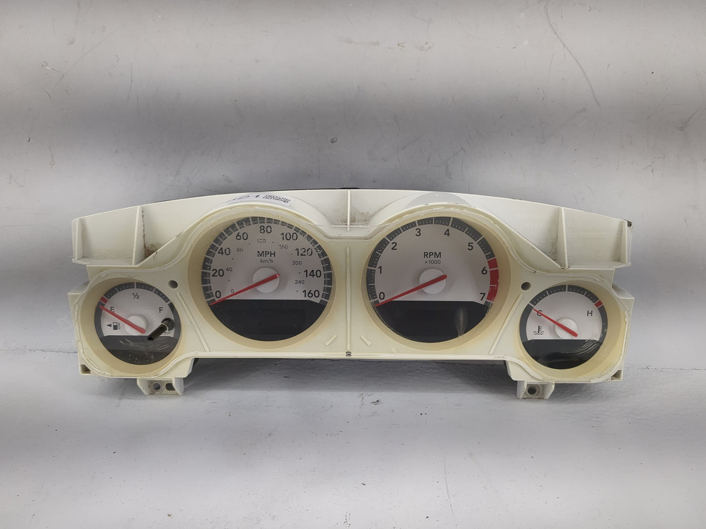 2010 Dodge Challenger Instrument Cluster Speedometer Gauges P/N:P68060567AC TK6QI151093852 Miles: Fits OEM Used Auto Parts -
