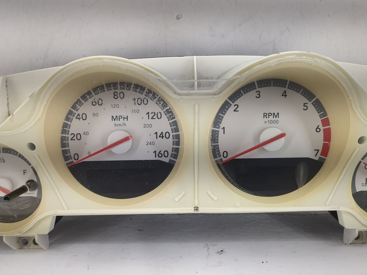 2010 Dodge Challenger Instrument Cluster Speedometer Gauges P/N:P68060567AC TK6QI151093852 Miles: Fits OEM Used Auto Parts -