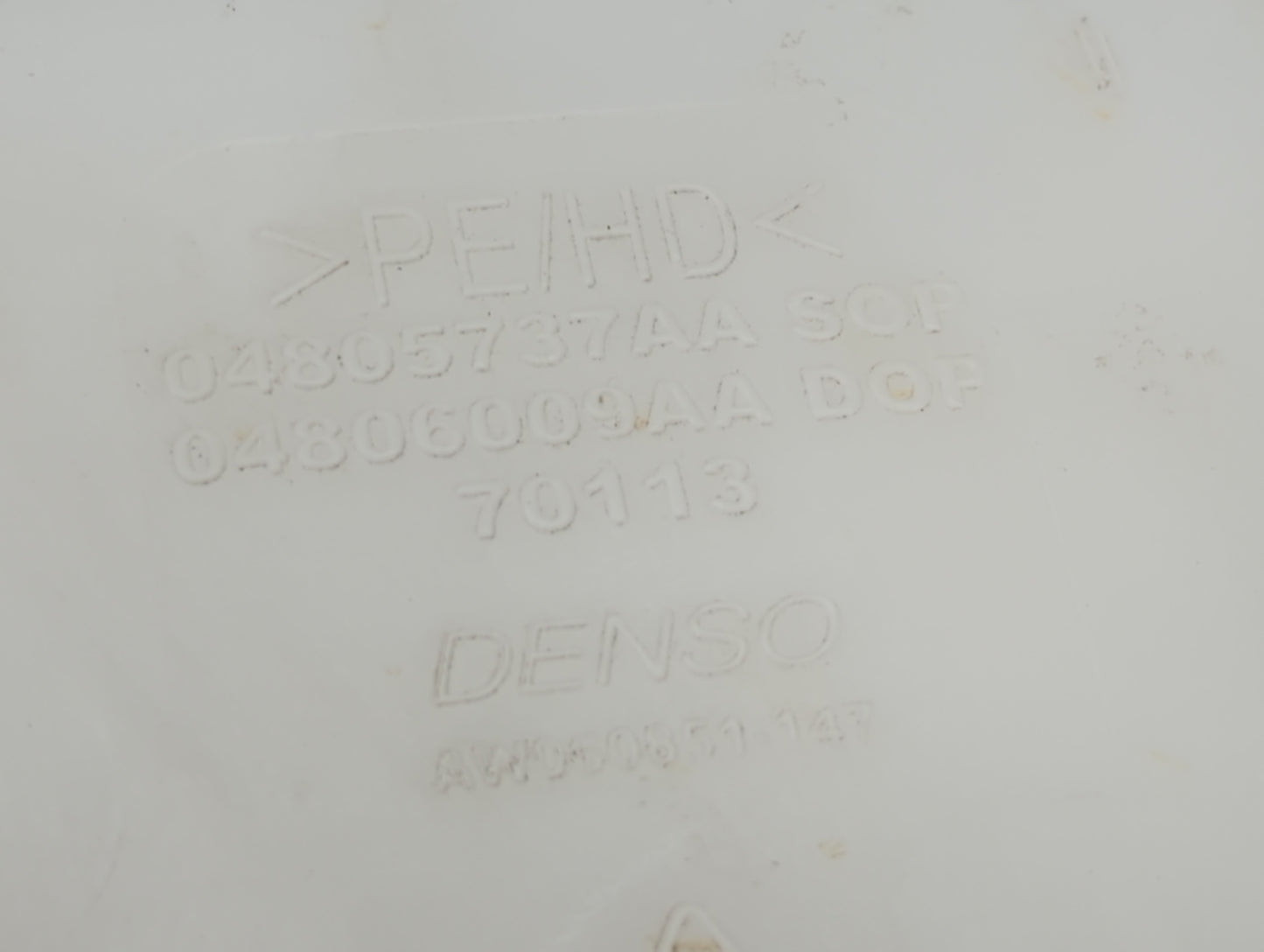 2008-2010 Dodge Challenger Windshield Washer Fluid Reservoir Bottle Oem - Oemusedautoparts1.com