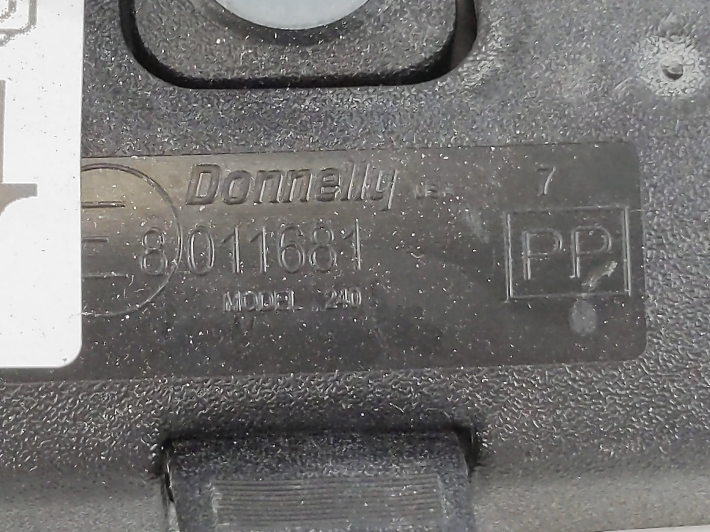 2008-2010 Dodge Charger Interior Rear View Mirror Replacement OEM P/N:E8011681 Fits Fits 2008 2009 2010 OEM Used Auto Parts 