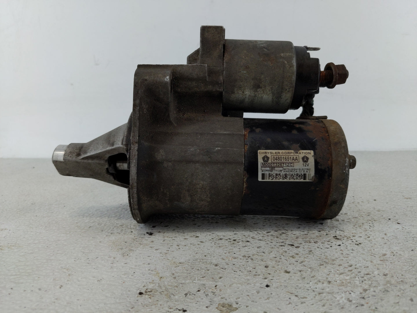 2007-2010 Dodge Charger Car Starter Motor Solenoid OEM P/N:04801651AA Fits Fits 2007 2008 2009 2010 OEM Used Auto Parts - Oe