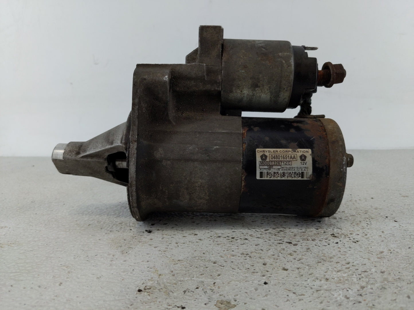 2007-2010 Dodge Charger Car Starter Motor Solenoid OEM P/N:04801651AA Fits Fits 2007 2008 2009 2010 OEM Used Auto Parts - Oe