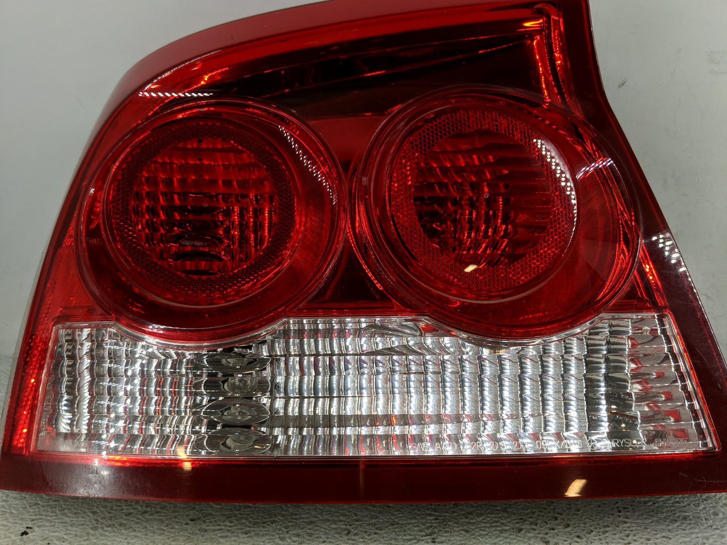 2009-2010 Dodge Charger Tail Light Assembly Driver Left OEM Fits Fits 2009 2010 OEM Used Auto Parts - Oemusedautoparts1.com