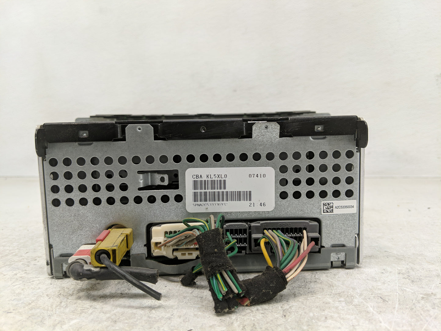 2010 Dodge Charger Radio AM FM Cd Player Receiver Replacement P/N:P05091115AC Fits Fits 2008 2009 OEM Used Auto Parts - Oemu
