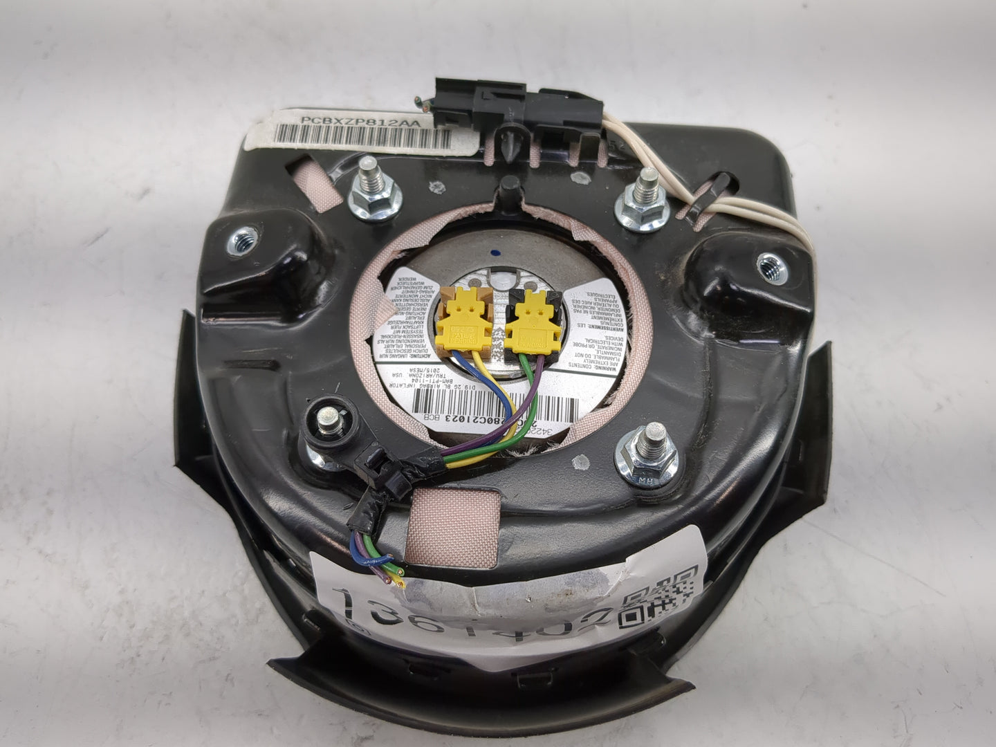 2008-2010 Dodge Charger Air Bag Driver Left Steering Wheel Mounted P/N:PCBXZP812AA Fits Fits 2008 2009 2010 2011 OEM Used Au